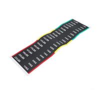 Autocollants de poids compatibles avec les étiquettes de poids d'équipement de fitness, autocollants robustes de 28 à 100 kg, faciles à appliquer et à enlever