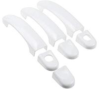 Autocollants de poignée de Porte Noir Brillant de Voiture, pour VW Transpoter T5 T6 Caddy Van 2003-2015