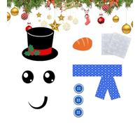 Autocollants de porte de réfrigérateur de Noël - Devises autocollants de réfrigérateur | Décorations de fête de vacances pour la cuisine Room Room Car pour vinyle amovibles Autocollants en vinyle