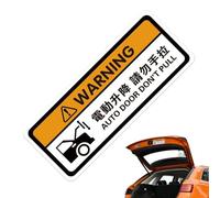 Autocollants de porte de voiture, avertissement de hayon de véhicule, autocollants de hayon de coffre, fournitures de sécurité de véhicule, outils de gestion de flotte pour un usage quotidien dans le