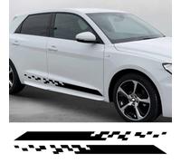 Autocollants de Porte de Voiture, décalcomanies en Vinyle, graphismes, Accessoires Auto, pour Audi A1 8X GB GBA Sportback Quattro Ego Plus, TFSI E-tron Urban Sports Pattern et Autocollants