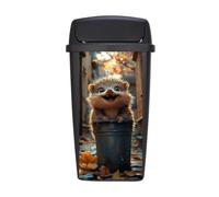 Autocollants De Poubelle À Roulettes Mignon Hérisson Adhésif Imperméables Décoratif De Stickers Pour Poubelle À Roulettes, Jardin, Allée, Murale 30X70Cm*2