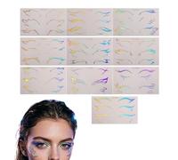 Autocollants De Pour Les Yeux 10 Pièces Décalcomanies Décoratives pour les