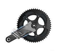 Autocollants de protection de manivelle de vélo pour TPH pour SRAM pour | Compatible avec DA R9100, 186 x 61 mm, protège le bras de manivelle, réduit l'usure, application facile