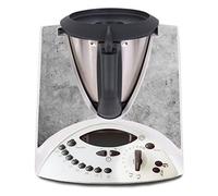 Autocollants de protection décoratifs compatibles avec robot de cuisine Thermomix TM31 Film adhésif étanche R182 (15 granit)