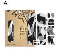 Autocollants De Protection Pour Fourche Avant De Vtt, 3d, Pour Vélo De Route Xc, Cadre De Protection Étanche, Amovible, Couverture De Protection De Vélo