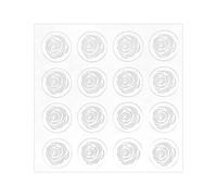 Autocollants de protection solaire - 7,6 x 7,6 cm, rappel de détection SPF à changement de couleur, rappel de réapplication étanche, conception flexible et durable | Autocollants de protection solaire