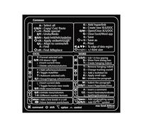 Autocollants de raccourcis clavier, guide de référence rapide Word/ , raccourcis clavier, feuilles de triche pour clavier imperméables, raccourcis clavier pour ordinateur portable pour fenêtre,