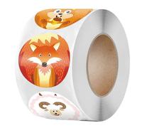 Autocollants De Récompense D'animaux Pour Enfants, 100 À 500 Pièces, Étiquettes De Scrapbooking, Autocollants Mignons Pour Fournitures Scolaires Et Enseignants
