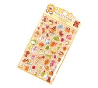 Autocollants de récompense pour - Favorise la Progression des élèves - Tactile surélevée - Paquet d'animaux Multicolores + Lien Solide - Feuille d'accessoires synthétiques imperméables