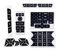 Autocollants de réparation Compatible Avec Benz Pour Classe E W204 W212 W176 GLK, Autocollants De Verrouillage De Porte, Bouton De Fenêtre Électrique, Autocollant De Voiture, Réaménagement Automobile(