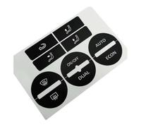 Autocollants De Réparation Pour Bouton De Climatisation De Voiture Voiture Pour VW Pour Golf Pour MK5 2004-2008 Pour Passat 2005-2010 Couvercle Décoratif Cadre Levier Vitesse Console