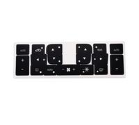 Autocollants de réparation pour Boutons de Panneau de climatisation/climétique (pour Maserati GranTurismo M145 2007-2019)