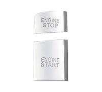 Autocollants de réparation pour intérieur de voiture Q7 4L 2006-2015 LHD - Frein à main électronique - Bouton interrupteur de démarrage du moteur