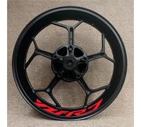 Autocollants De Roue De Moto pour Yamaha YZF R7 YZFR7 YZF-R7, Bandes Réfléchissantes pour Jantes Roue Stickers Ensemble Complet(Couleur 12)