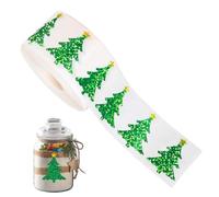 Autocollants de sapin de Noël - Autocollants pour à bricoler soi-même un arbre de Noël, jeu de fête créatif fait à la main et éducatif, visage de bonhomme de neige, élan pour bricoler