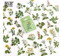 Autocollants De Scellage Universels, 45 Pièces/Boîte, Fleurs Ne Sont Pas Sur Plante Créative, Décoration Pour Manuel Journal Intime
