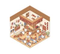 Autocollants de scène, faites vos propres autocollants de maison | Autocollants de scrapbooking amusants avec effet | Décalcomanies de scènes de petites pièces pour , autocollants de maison et