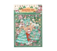Autocollants De Scène Noël Pack Étiquettes Journalisation Décoratives Pour Craft Holiday Scrapbooking Supplies Filles Boys Sticker Décoratif Scène Enfant Noël