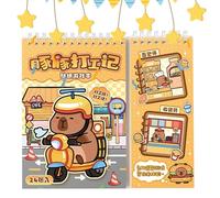 Autocollants de scrapbooking esthétiques, autocollants de menuisier pour scrapbooking | Autocollants de scrapbooking Carpincho Autocollants de journal | Autocollants de scrapbooking avec