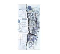 Autocollants de scrapbooking résistants à la déchirure - Étanche - Pour bricoler des journaux, du papier à lettre et des journaux intimes - Cadeaux pour filles - Multi-usages - En PET