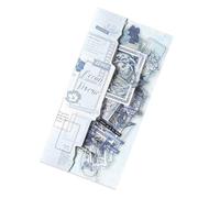 Autocollants de scrapbooking résistants à la déchirure - Étanche - Pour la fabrication de journaux, de papier à lettre et de journaux intimes - Cadeau pour filles - Autocollant imperméable pour