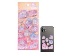 Autocollants de scrapbooking tridimensionnels - Décoration pour coques de téléphone portable, kits de bricolage et accessoires de maison - Autocollants - Pour ordinateurs portables, ordinateurs