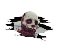 Autocollants De Sol Halloween,Stickers De Sol Halloween - Briser les autocollants effrayants muraux | Autocollants adhésifs Zombie résistants à l'eau, autocollants effrayants sur le thème d'halloween
