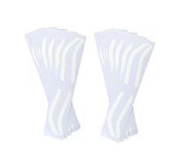 Autocollants de sourcils, pochoirs à sourcils | Kit de pochoir à sourcils à sourcils pour femmes | 50 paires modèles professionnels, autocollants d'adhésif à ruban adhésif pour le maquillage de teintu