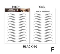 Autocollants De Sourcils Ressemblant À Des Cheveux 6d,Stickers De Maquillage Imperméables,Longs Et Naturels.F.