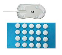 Autocollants de souris antidérapants avec fond coulissant, autocollants de sport électronique pour souris | Poignées de souris antidérapantes résistantes à l'usure pour jeu