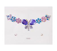 Autocollants de tatouage en strass for le visage, autocollants for le front en diamant for filles(FG320)
