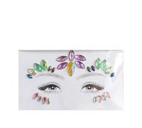 Autocollants de tatouage en strass for le visage, autocollants for le front en diamant for filles(FG4007)
