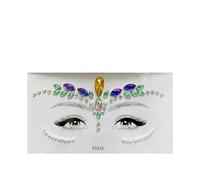 Autocollants de tatouage en strass for le visage, autocollants for le front en diamant for filles(FG4010)