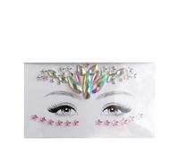 Autocollants de tatouage en strass for le visage, autocollants for le front en diamant for filles(FG4002)