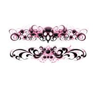 Autocollants de tatouage for le bas du ventre, autocollants de tatouage imperméables à la taille sexy, bikini(MM-015)