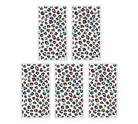 Autocollants De Tatouage Temporaire Pour Le Visage Taches Énervées Application Rapide Autocollants D'art Corporel Pour Fêtes À Thème Et Cosplay Tatouage Du Visage À L'eau