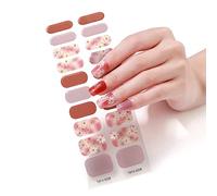 Autocollants De Vernis À Ongles Enveloppes Complètes De 20 Doigts Bandes Auto-adhésives Accessoires Pour Femmes Et Filles Décalcomanies D'art