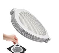 Autocollants De Vidange pour Douche, Filtre Adhésif De 3.5mm, De Vidange | Attrape-Cheveux pour Sol De Douche, 10 Pièces, pour Douche | Couvercle De Vidange Étanche, Piège À Cheveux pour Buande