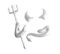 Autocollants de Voiture - Autocollants 3D pour véhicule, Accessoires d'emblème Automobile, Finition Brillante résistante Rayures, adhésif Facile à appliquer, décoration de Voiture pour Camion SUV