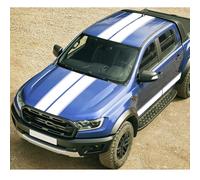 Autocollants de Voiture compatibles avec Ford Ranger 2015, 2016, 2017 et 2018, pour Pick-up Raptor, Capot, Porte latérale, Toit, Porte arrière, Rayures Graphiques en Vinyle