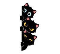 Autocollants de voiture décalcomanies amusantes chats poches