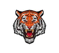 Autocollants de voiture décalcomanies humoristiques tigre serpent loup
