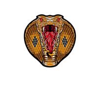 Autocollants de voiture décalcomanies humoristiques tigre serpent loup