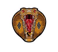 Autocollants de voiture décalcomanies humoristiques tigre serpent loup