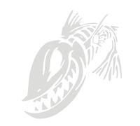 Autocollants de voiture et décalcomanies - Autocollant créatif en os de poisson imperméable | Accessoires extérieurs automatiques réfléchissants pour véhicule, SUV, camion, bateau, ordinateur portable