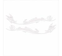 Autocollants De Voiture Papillon Fleur,iSpchen 2pcs Autocollant RéFléChissant DéCor Car Styling Fleurs Autocollant De Voiture Car Stickers DéCalque De FenêTre Autocollant Vitre Arrière Voiture