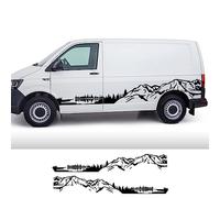 Autocollants de Voiture, pour VW Caravelle Multivan California Transporter T3 T4 T5 T6 Accessoires Camper Van Mountain Vinyl Decal