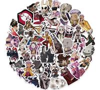 Autocollants Dead Daylight, 50 Pcs Figurine Vinyle Stickers Imperméable Pour Fête, Scrapbooking Ordinateur Portable Skateboard Pour Étudiants Adolescents (multicolore-2)