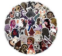 Autocollants Dead Daylight, 50 Pcs Figurine Vinyle Stickers Imperméable Pour Fête, Scrapbooking Ordinateur Portable Skateboard Pour Étudiants Adolescents (multicolore-1)
